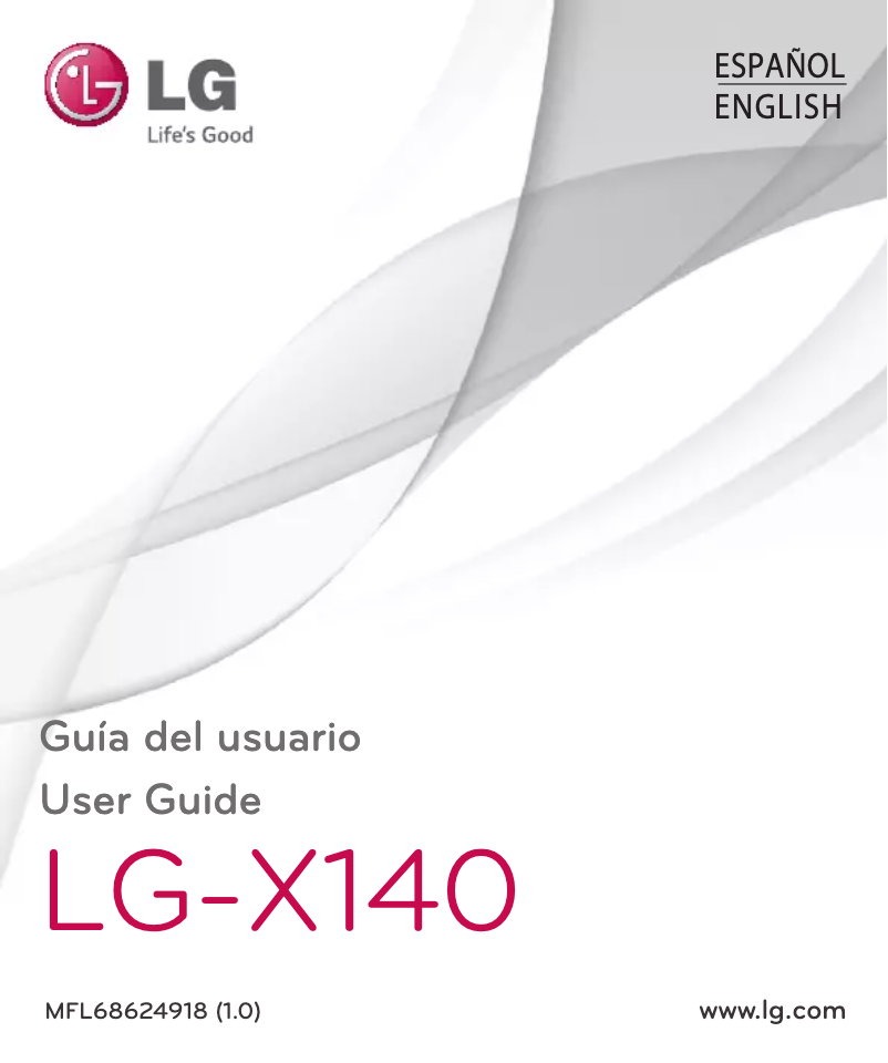 Página 1 del manual Manual de usuario LG Netbook X140