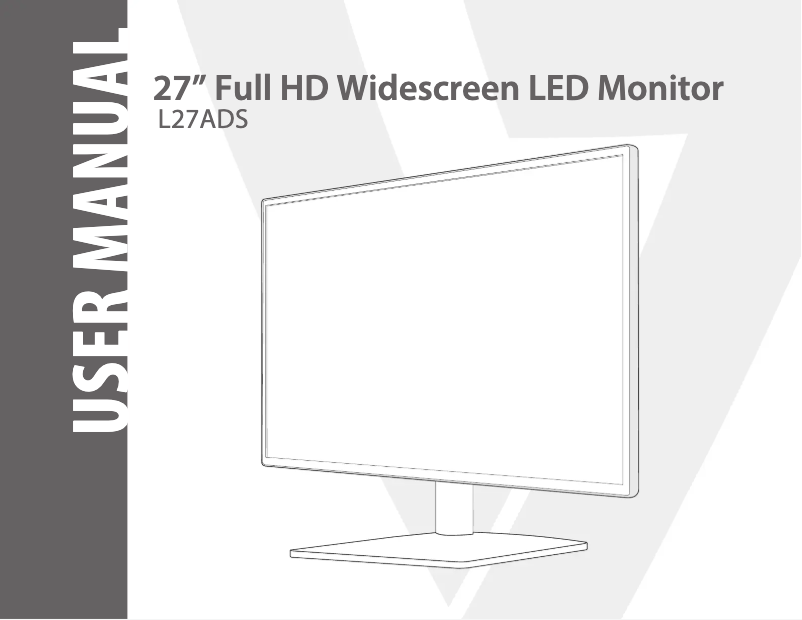 First page image of the manual for L27ADS