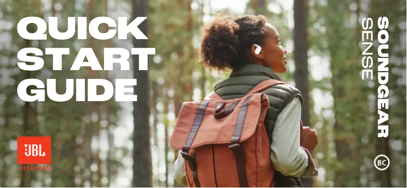 Image de la première page du manuel de l'appareil Soundgear Sense