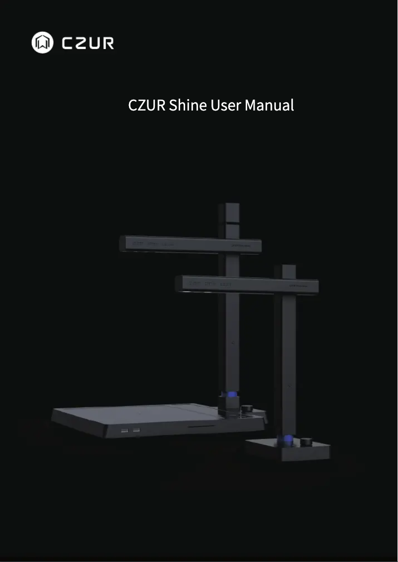 Page 1 de la notice Manuel utilisateur CZUR Shine