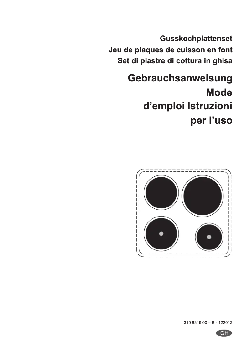 Page n°1 - Manuel utilisateur Electrolux PSB200/202