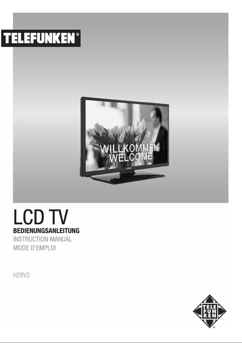 Page 1 de la notice Manuel utilisateur Telefunken H28V2