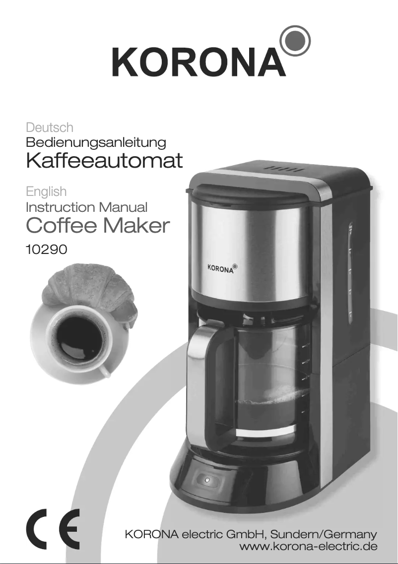 Image de la première page du manuel de l'appareil 10290