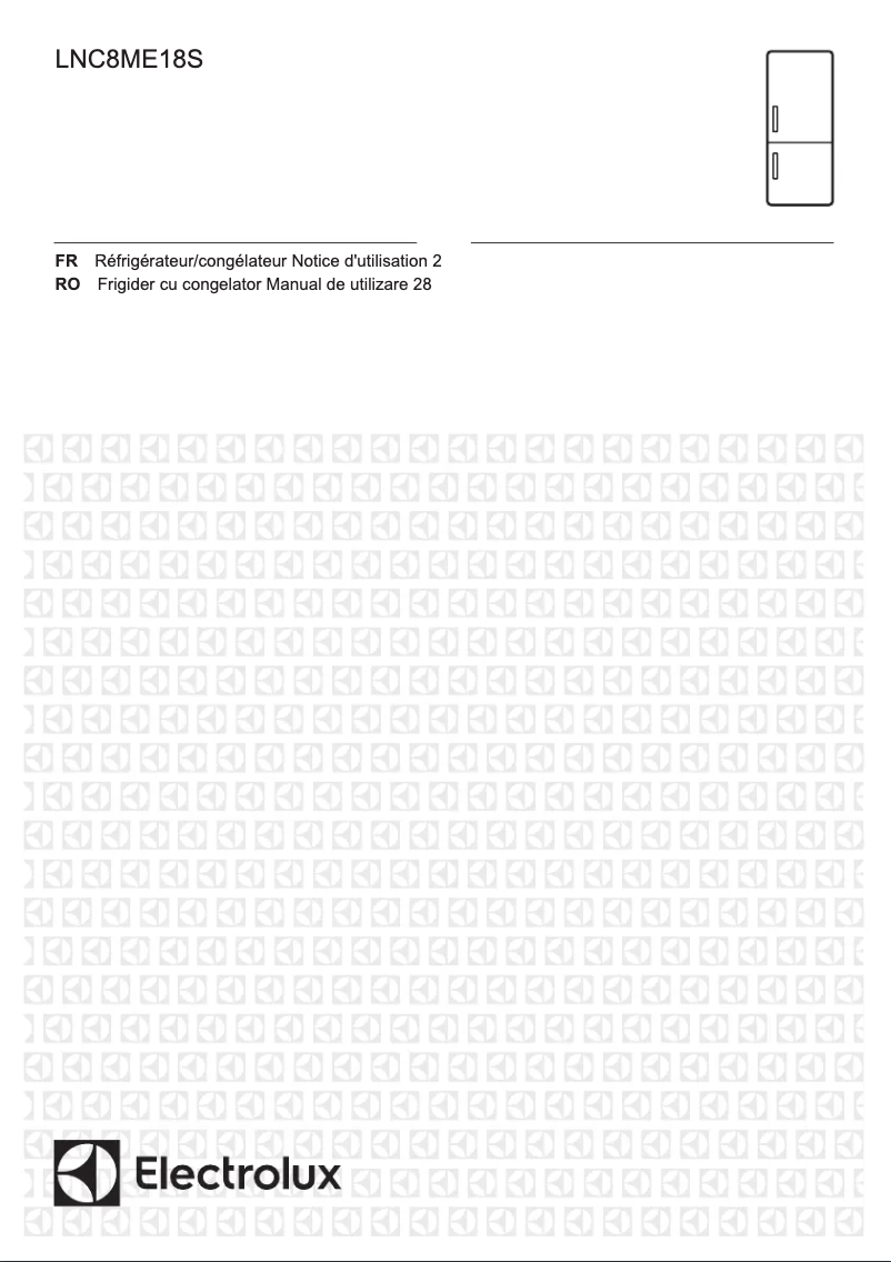 Page 1 de la notice Manuel utilisateur Electrolux LNC8ME18S