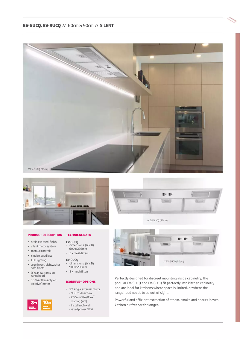 Page n°1 - Fiche technique Schweigen EV-6UCQ