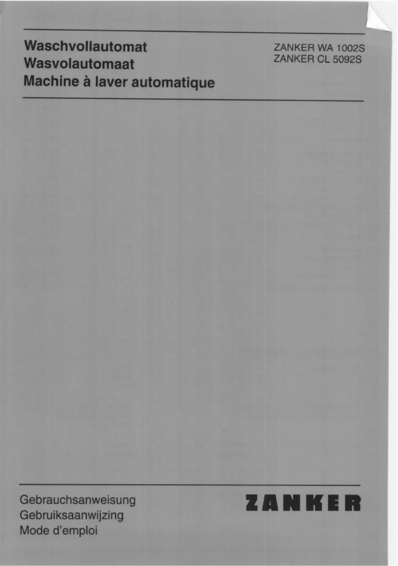 Image de la première page du manuel de l'appareil CL 5092S