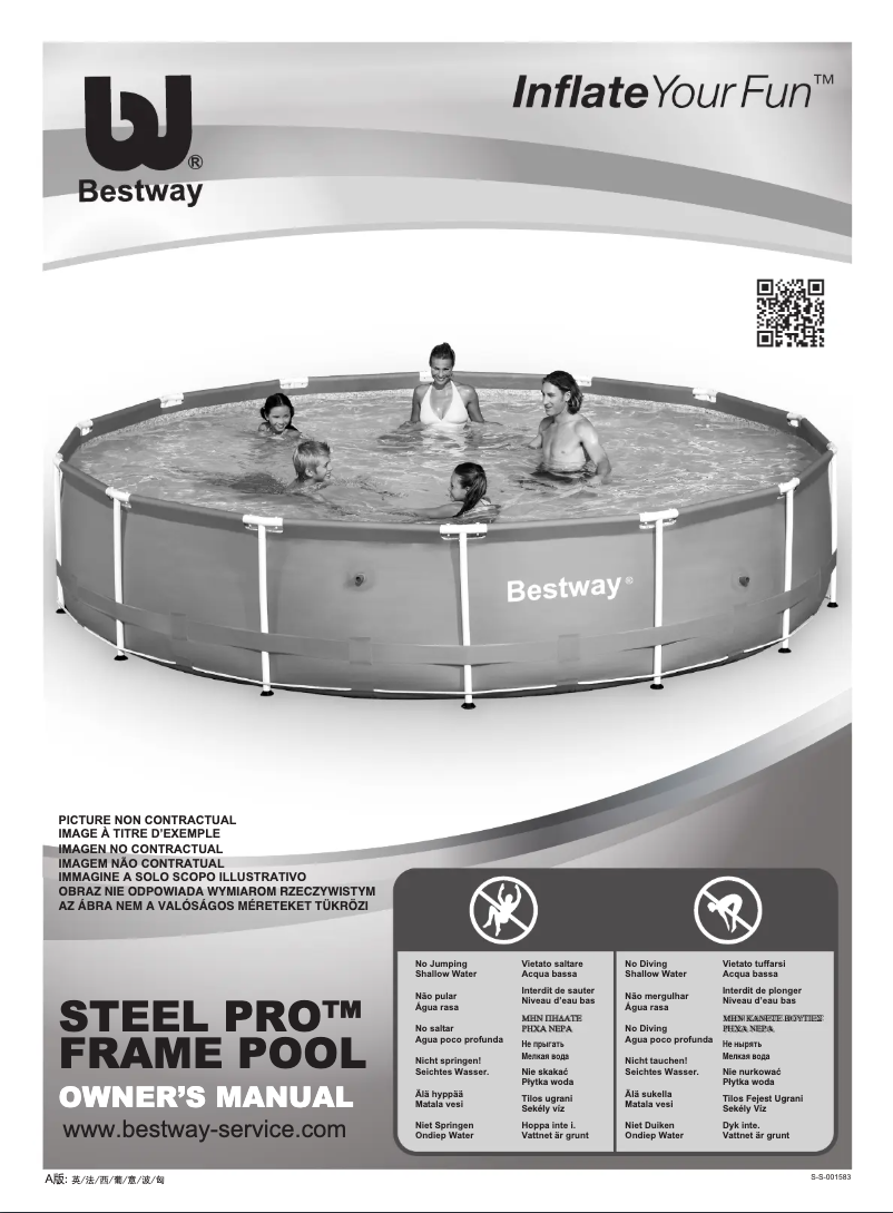 Image de la première page du manuel de l'appareil Steel Pro 56101