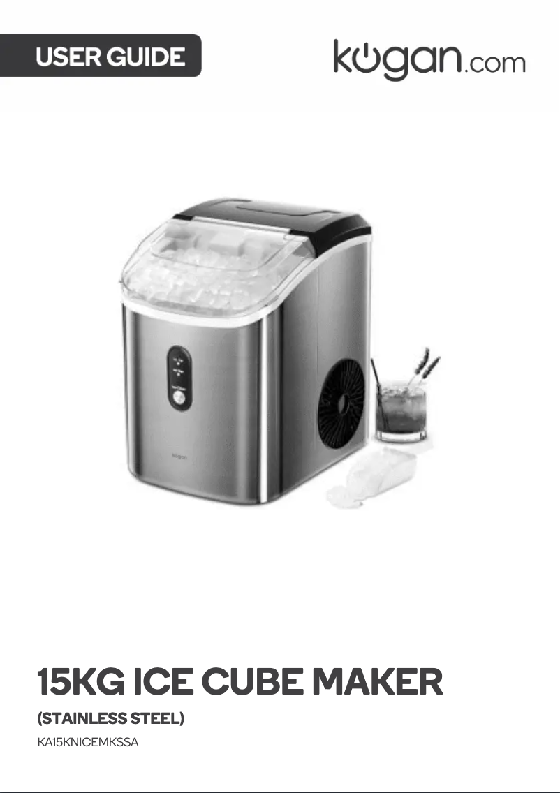 Page 1 de la notice Manuel utilisateur Kogan KA15KNICEMKSSA