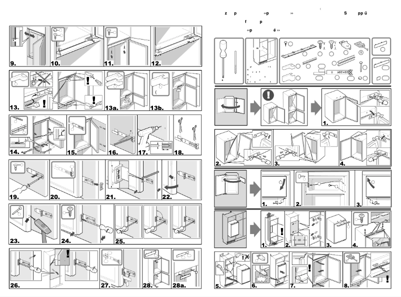 Page n°1 - Guide d'installation Bosch KIV38V01