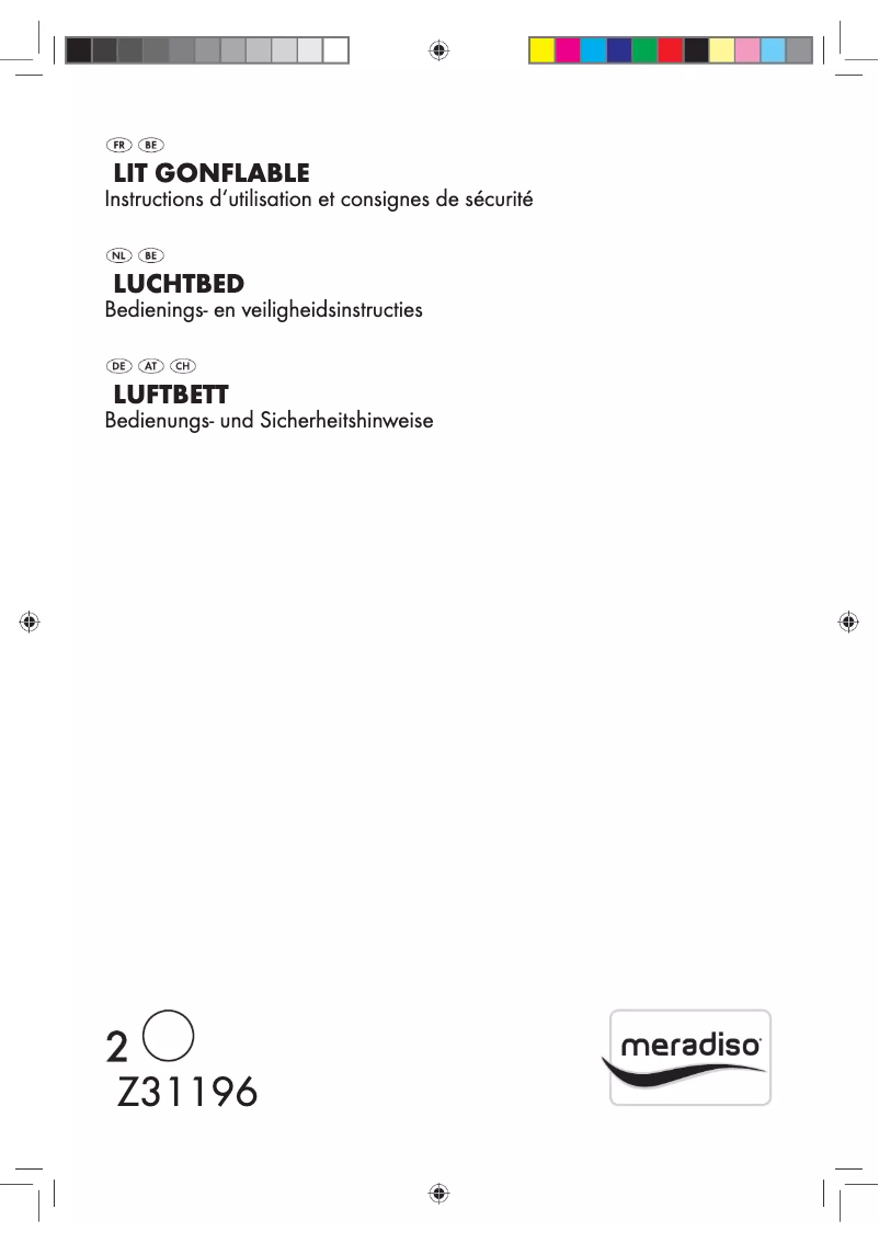 Page 1 de la notice Manuel utilisateur Meradiso IAN 73551