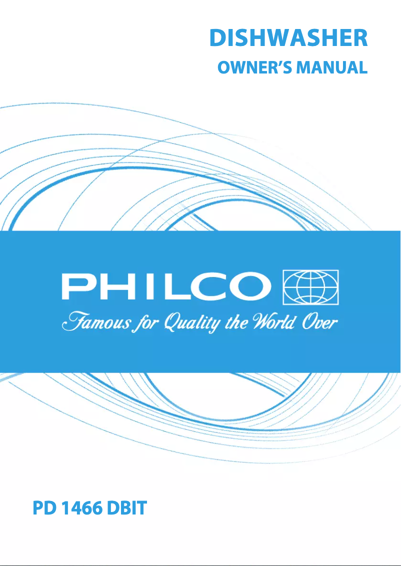 Page n°1 - Manuel utilisateur Philco PD 1466 DBIT