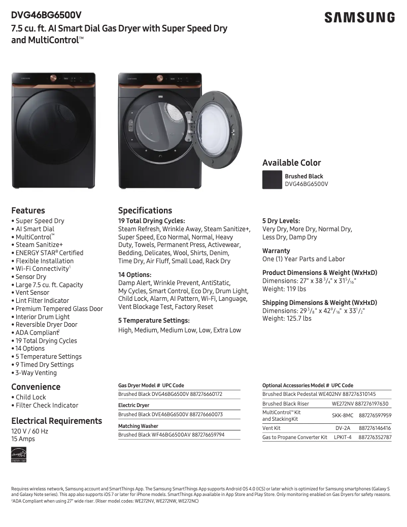 Image de la première page du manuel de l'appareil DVE46BG6500V