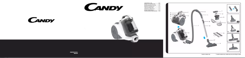 Page n°1 - Manuel utilisateur Candy CAF30PAR 011