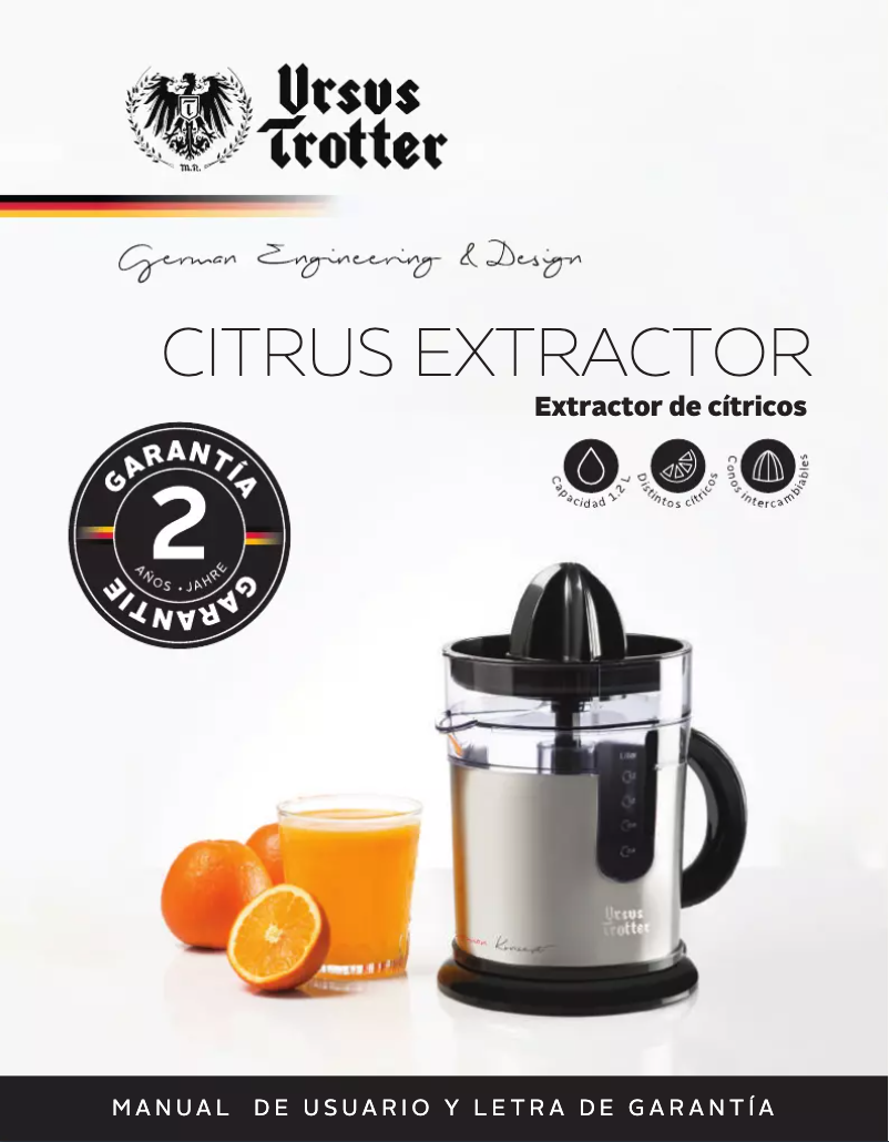 Página 1 del manual Manual de usuario Ursus Trotter UT-WETZEL40