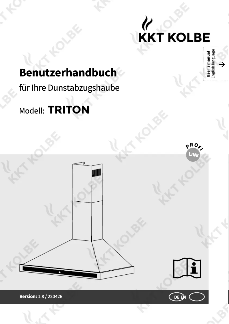 Page 1 de la notice Manuel utilisateur KKT Kolbe TRITON904ED
