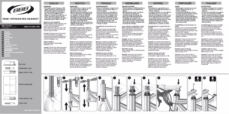 Imagen de la primera página del manual del dispositivo BHP-50