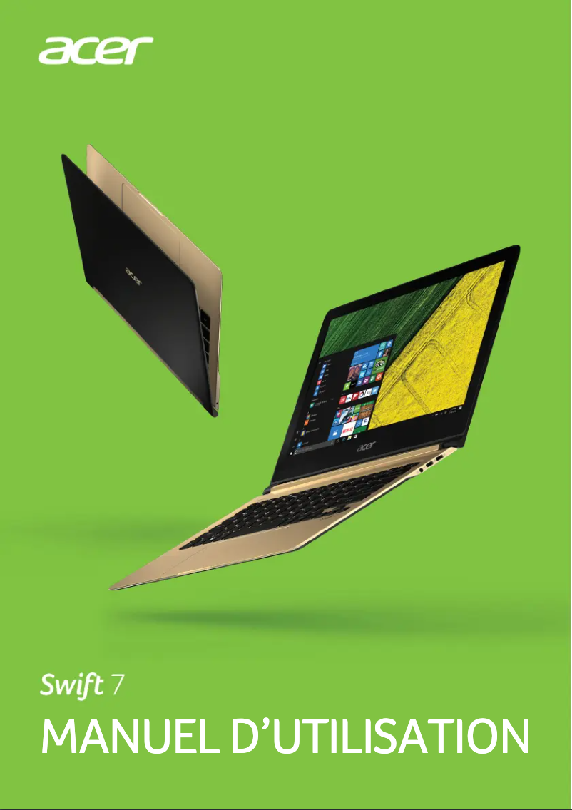Página 1 del manual Manual de usuario Acer Swift 7