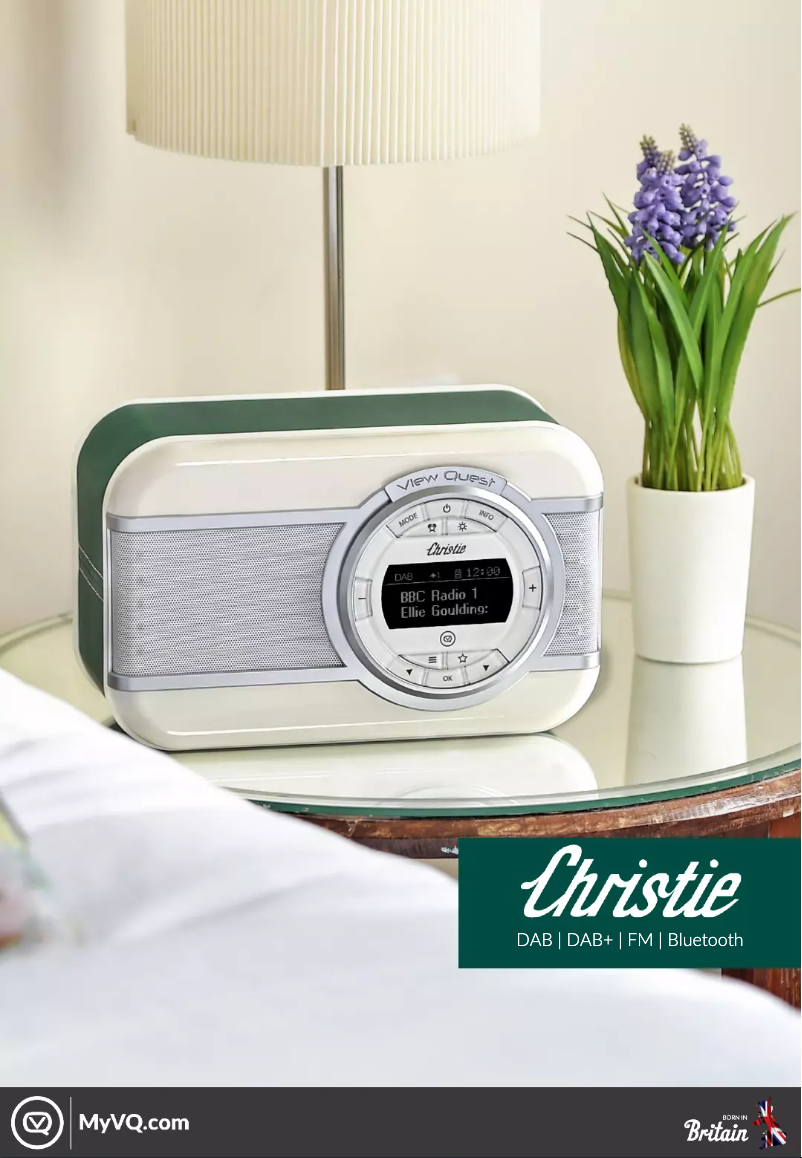 Page 1 de la notice Manuel utilisateur VQ Christie