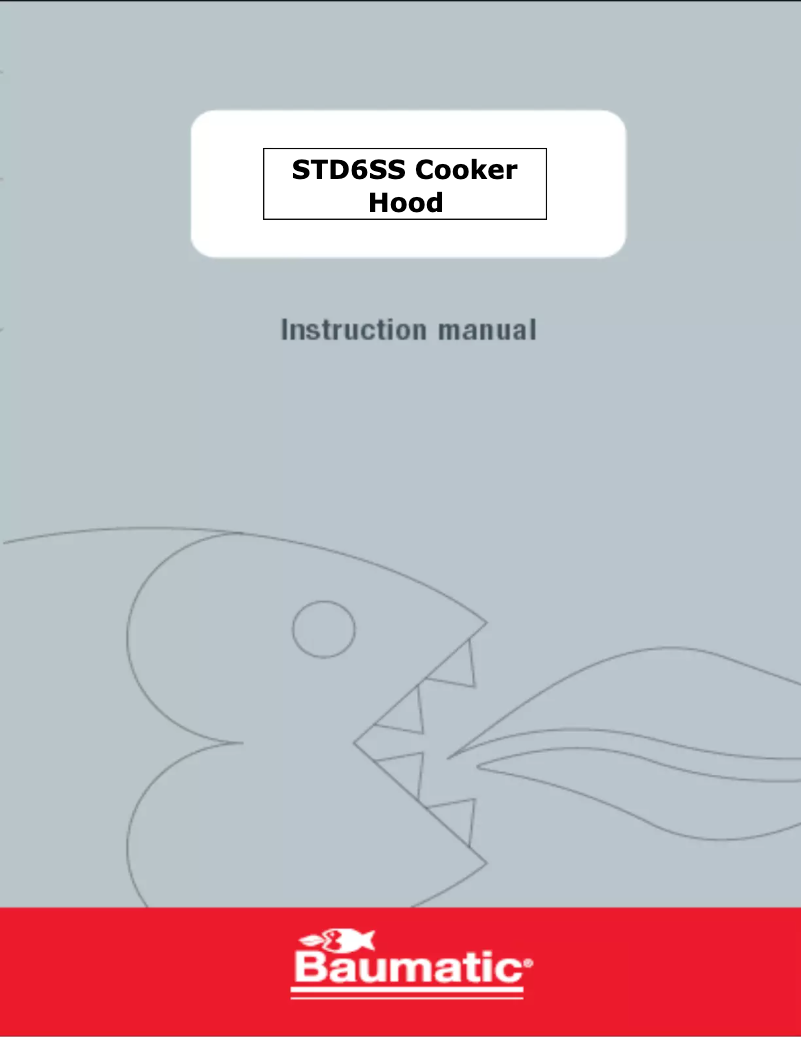 Page n°1 - Manuel utilisateur Baumatic STD6SS