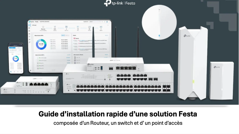 Page n°1 - Guide d'installation TP-Link Festa FR365