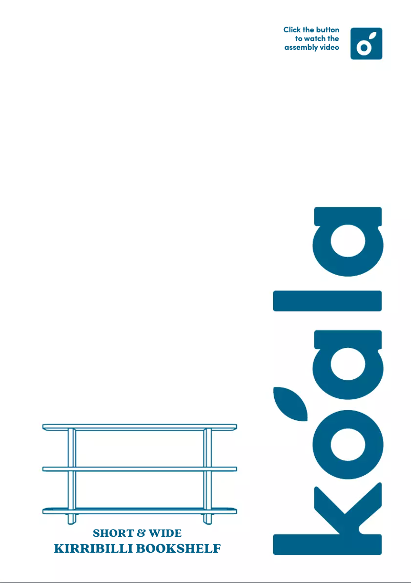 Page n°1 - Manuel utilisateur Koala Kirribilli Bookshelf
