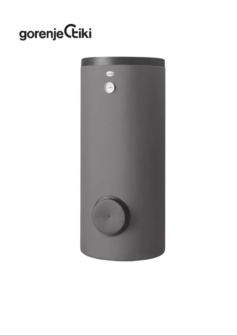 Page 1 de la notice Manuel utilisateur Gorenje KGV200