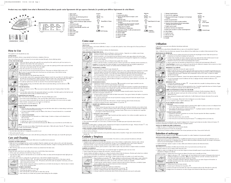 Page 1 of the manual User Manual Black & Decker ICR100