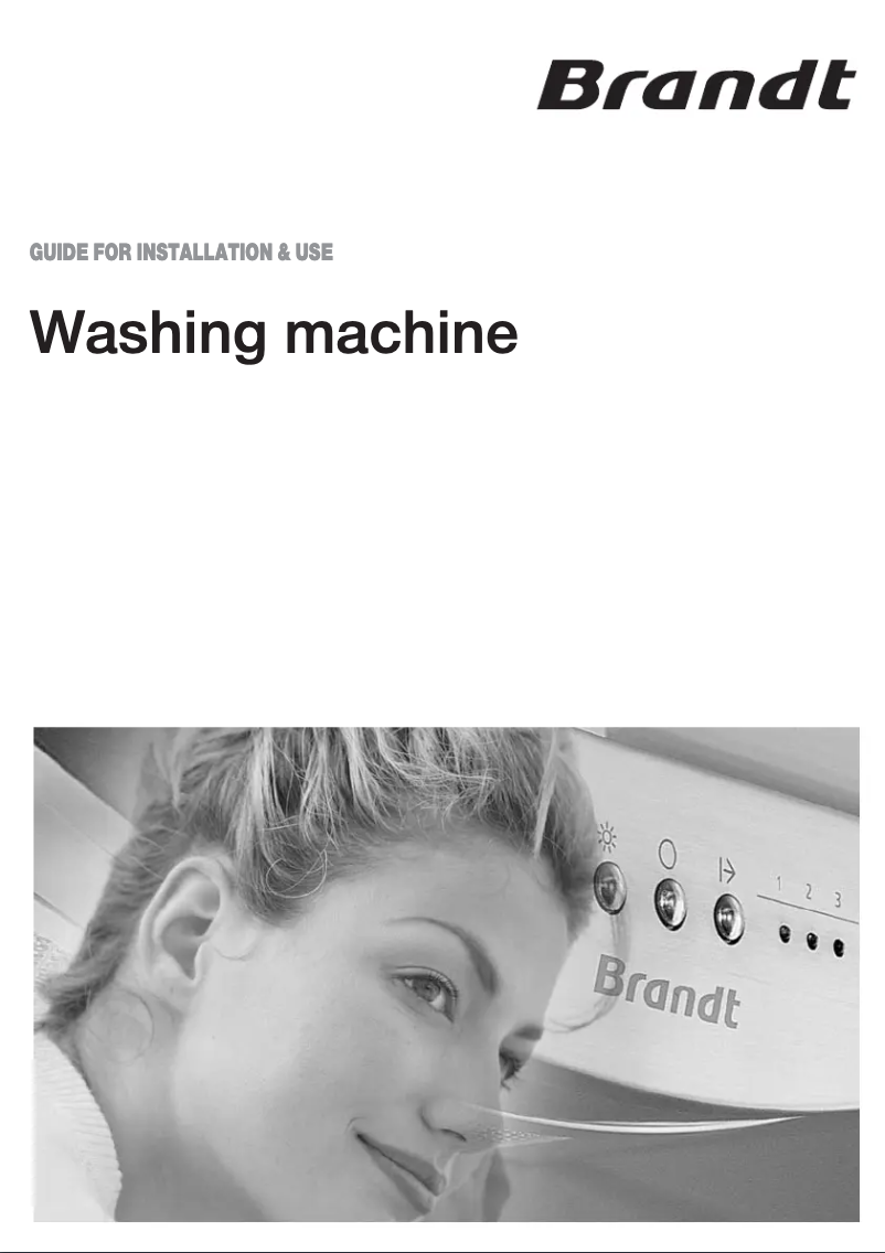 Imagen de la primera página del manual del dispositivo WFD711A