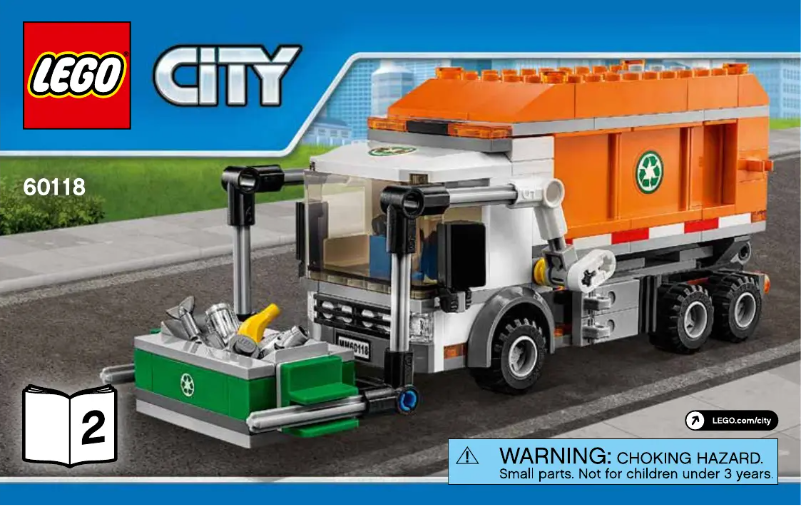 Page 1 de la notice Manuel utilisateur Lego City 60118