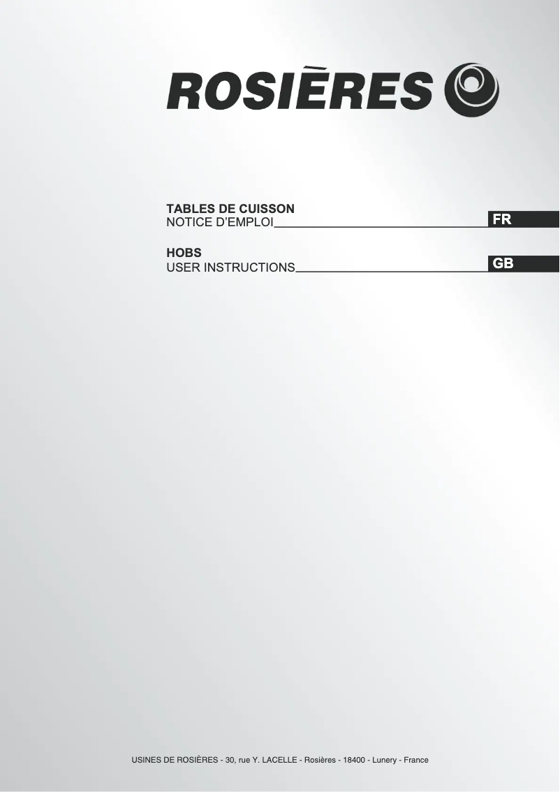 Image de la première page du manuel de l'appareil RVE641