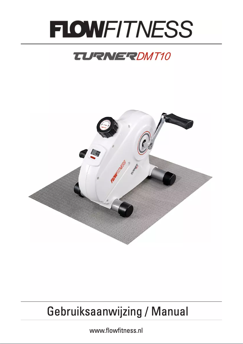 Page 1 de la notice Manuel utilisateur Flow Fitness Turner DMT10
