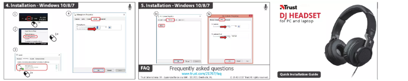Page n°1 - Manuel utilisateur Trust 21707