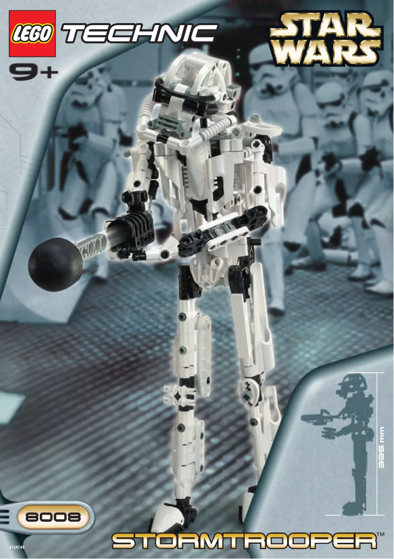 Page n°1 - Manuel utilisateur Lego Star Wars 8008