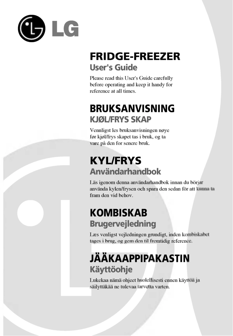 Page 1 de la notice Manuel utilisateur LG GR-429QTQA