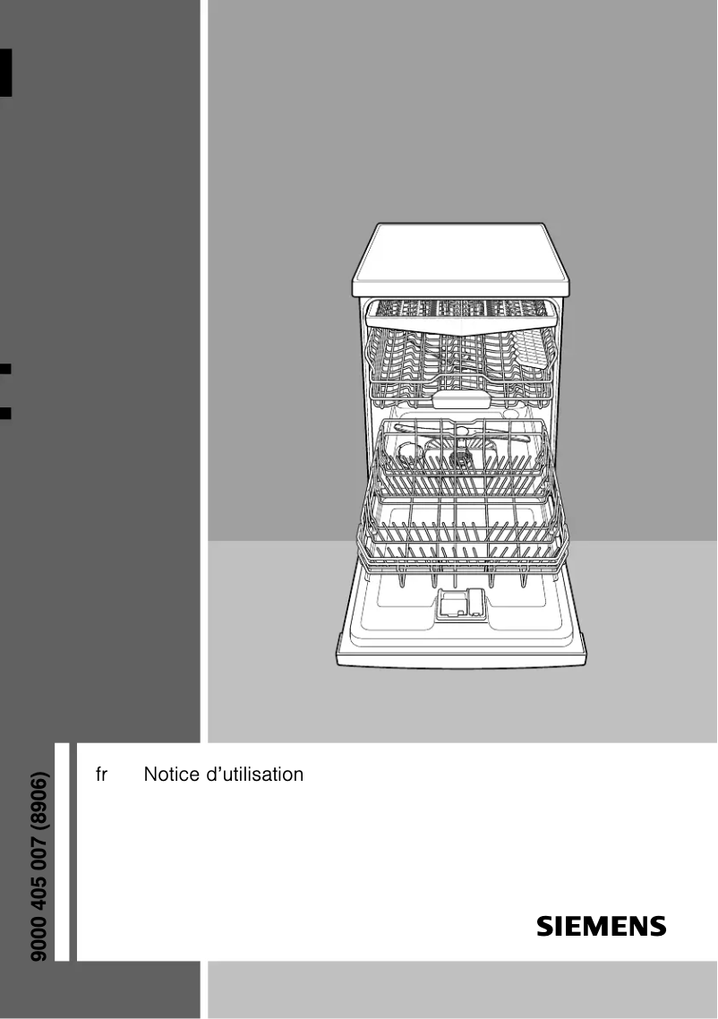 Image de la première page du manuel de l'appareil SN26M291FR