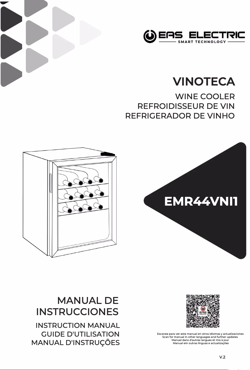 Page 1 de la notice Manuel utilisateur EAS Electric EMR44VNI1