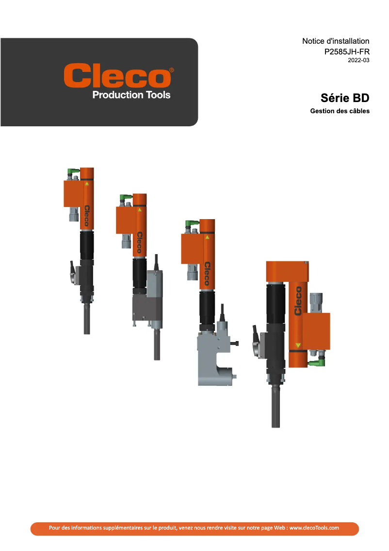 Page n°1 - Manuel utilisateur Cleco 1BD35T1A-A