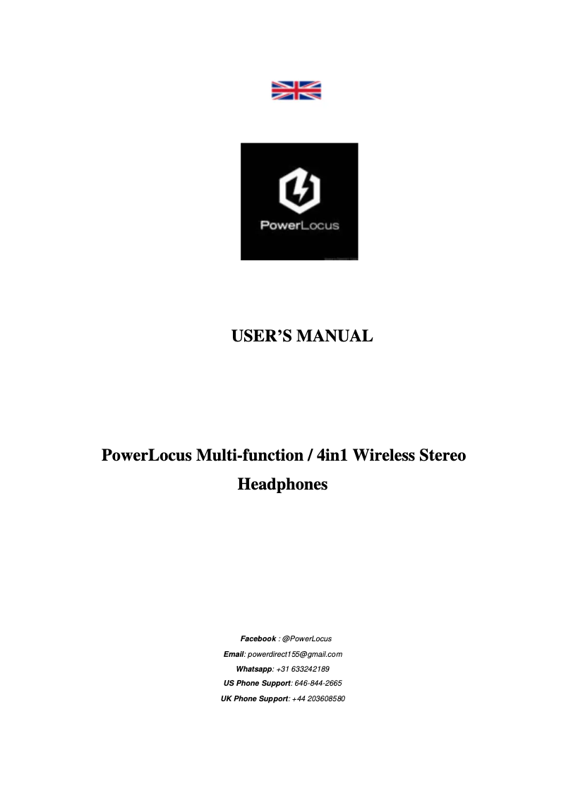 Página 1 del manual Manual de usuario PowerLocus P6