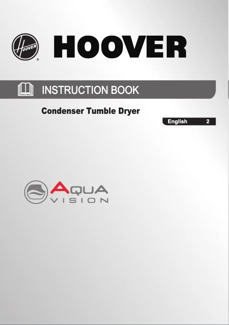 Page n°1 - Manuel utilisateur Hoover DMC D1013BC-80