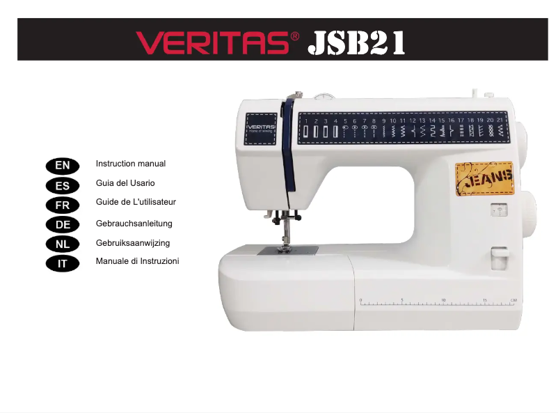 Page n°1 - Manuel utilisateur Veritas JSB21