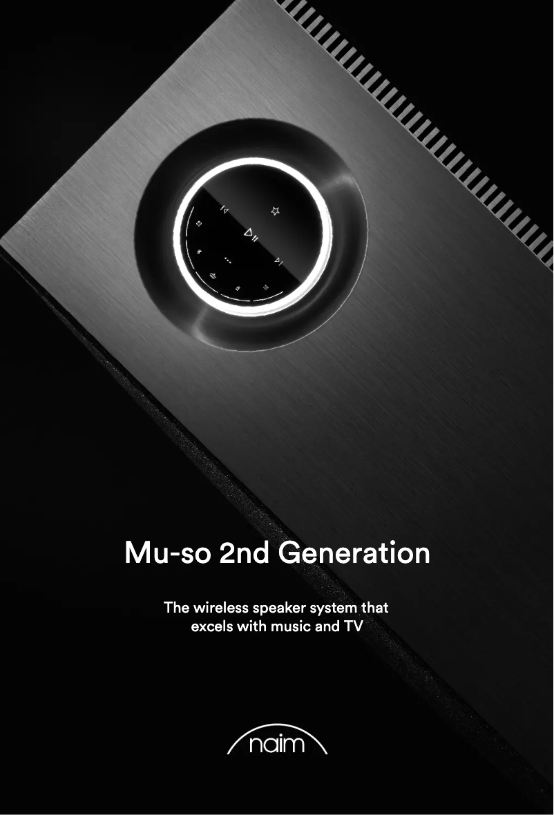 Page n°1 - Brochure Naim Mu-so Qb