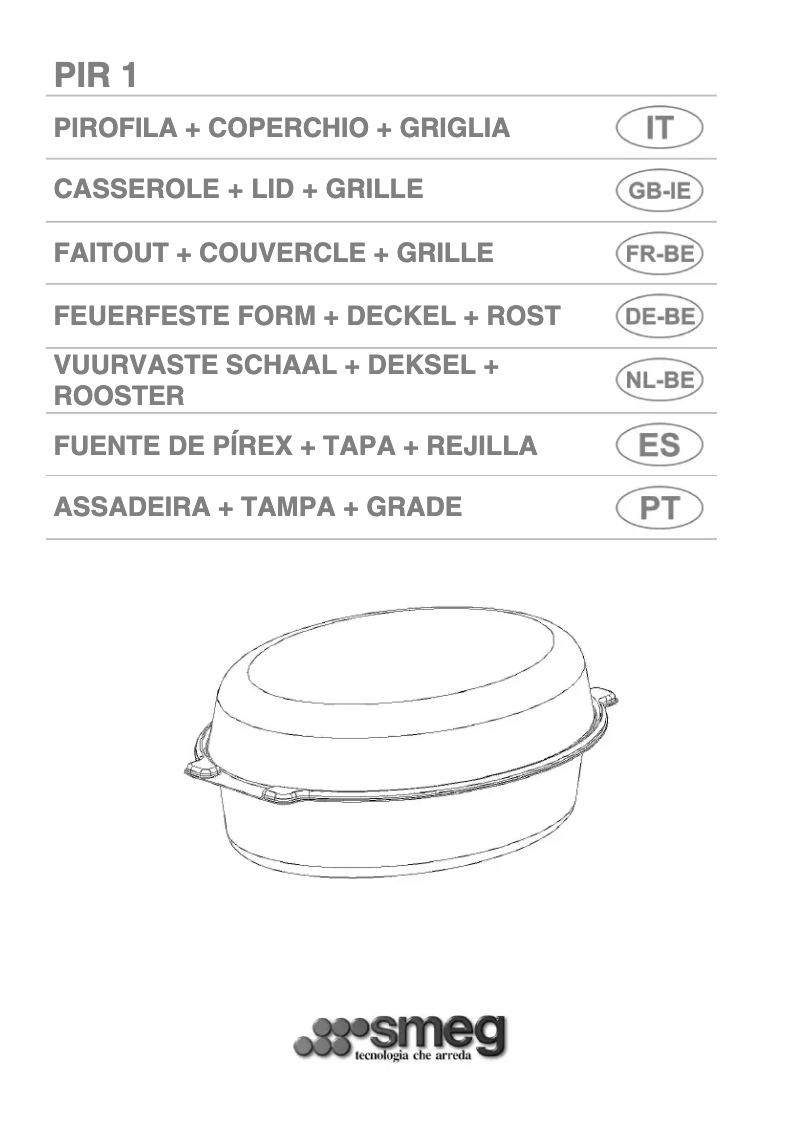 Image de la première page du manuel de l'appareil PIR2
