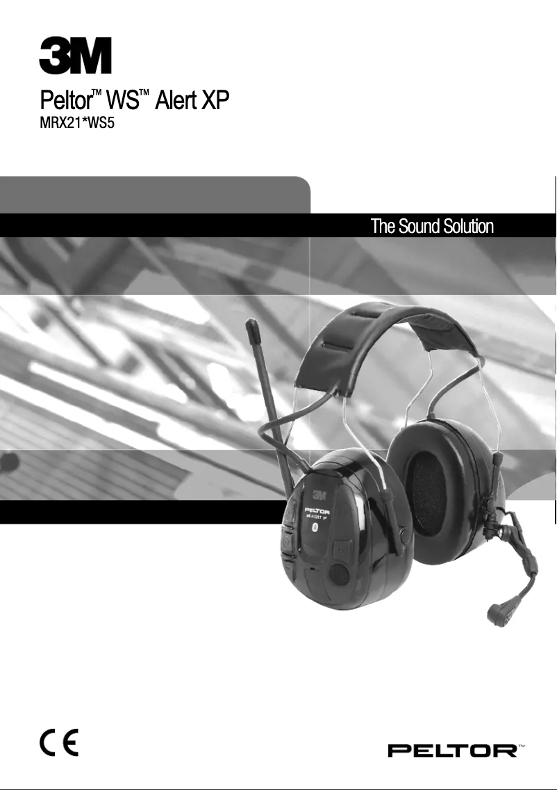 Page n°1 - Manuel utilisateur 3M Peltor WS Alert XP