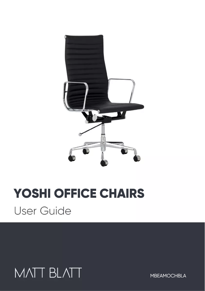 Image de la première page du manuel de l'appareil Yoshi