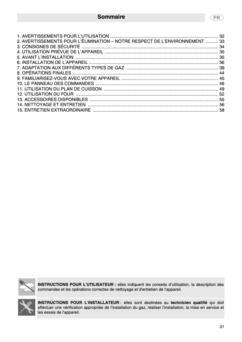 Image de la première page du manuel de l'appareil CX81SV