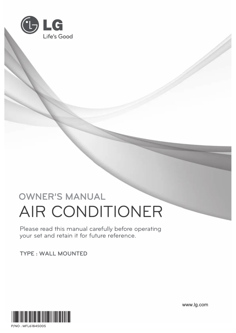 Page 1 de la notice Manuel utilisateur LG GSNH1865NU2