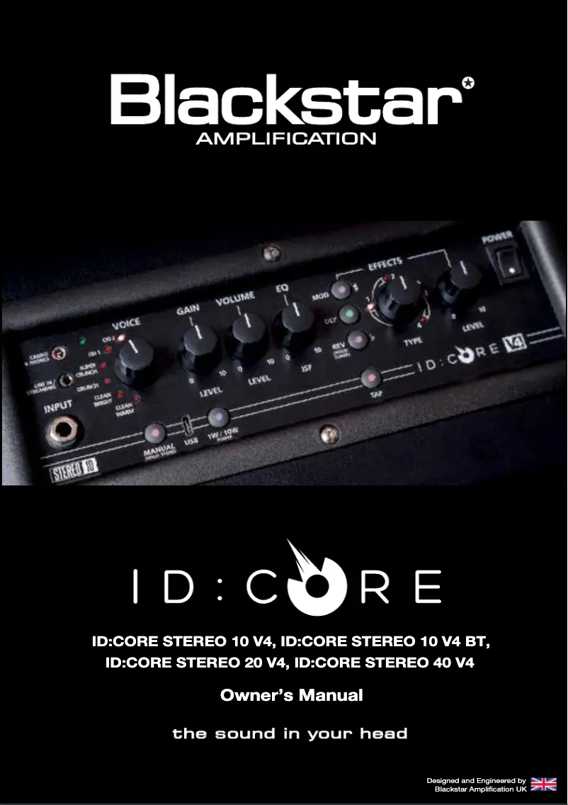 Image de la première page du manuel de l'appareil ID:CORE Stereo 40 V4