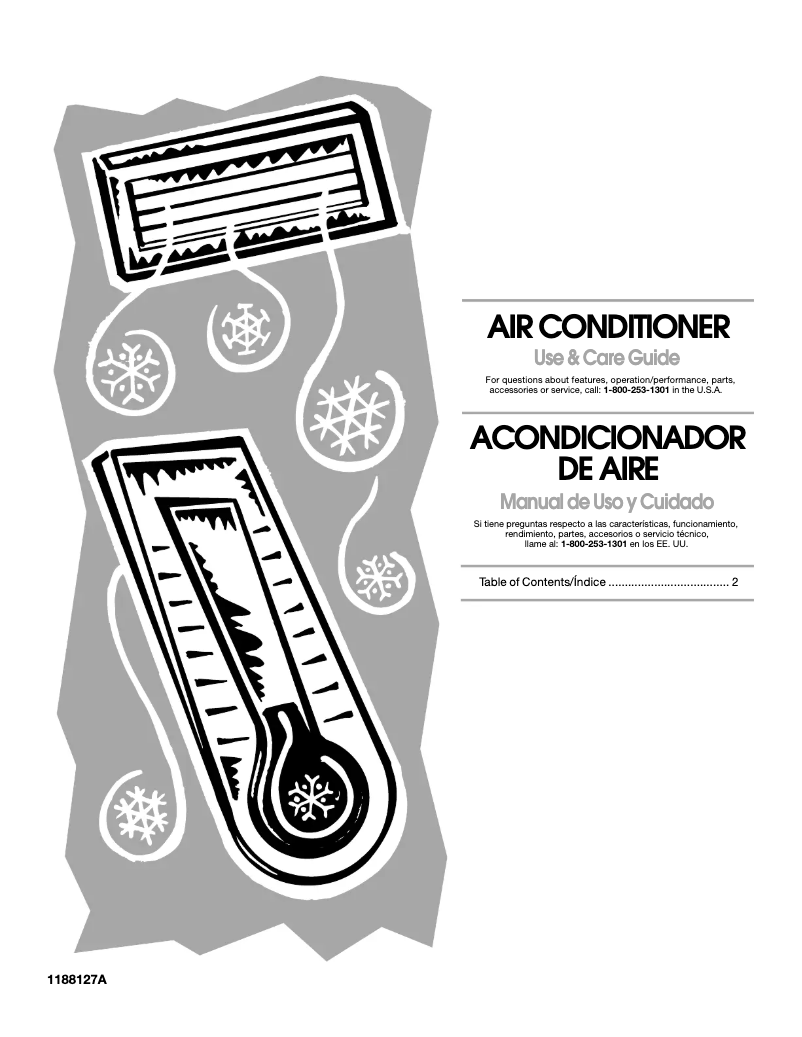 Image de la première page du manuel de l'appareil ACE184XS0