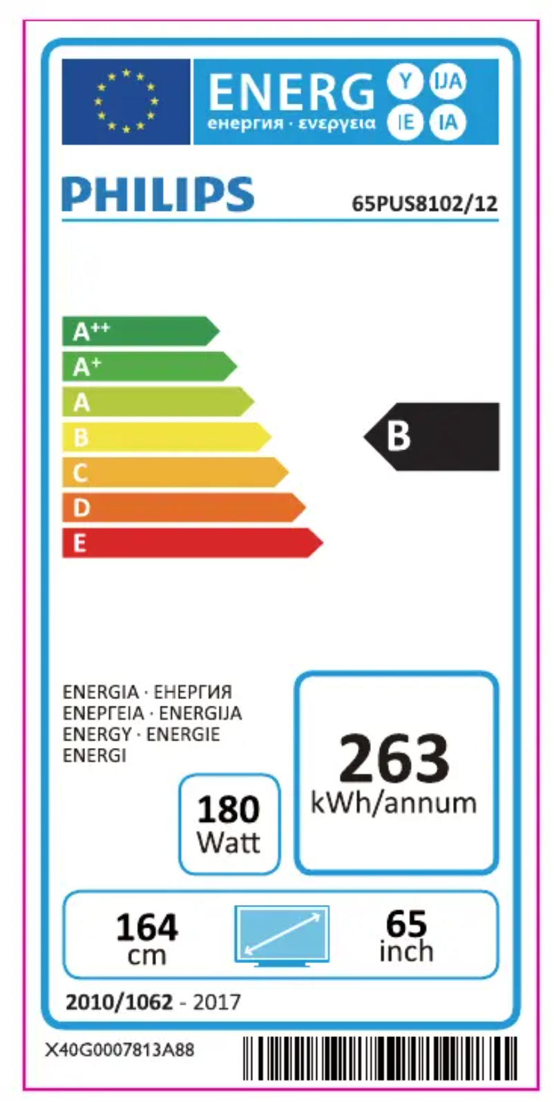 Image de la première page du manuel de l'appareil 65PUS8102