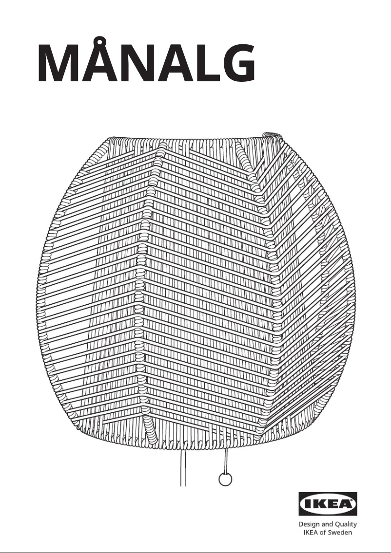 Image de la première page du manuel de l'appareil MÅNALG 904.838.95